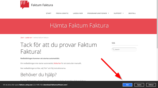 Hämta gratis testversion